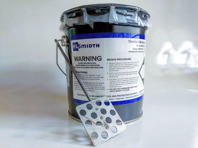 Pega para conos de trituración Pega para conos de trituración